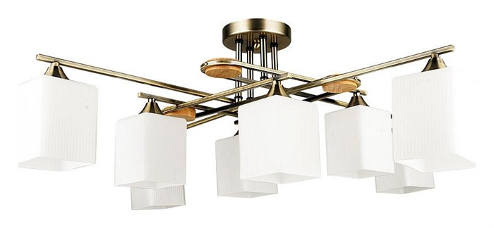 Потолочная люстра Arte Lamp Largo A4497PL-8AB - фото 4873893
