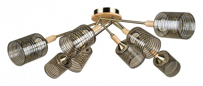 Потолочная люстра Arte Lamp Maria A4536PL-8AB - фото 4873897