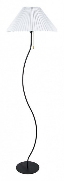 Торшер Arte Lamp Agatha A5069PN-1BK - фото 4873904