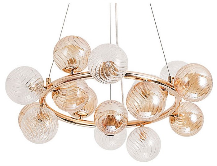 Подвесная люстра Arte Lamp Etereo A5261LM-15GO - фото 4873916