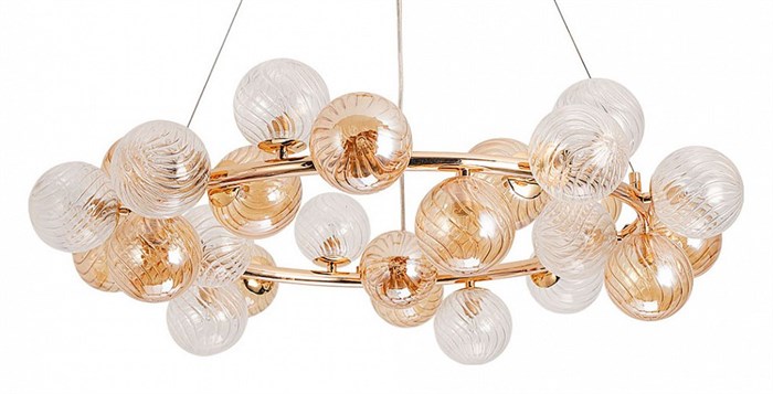 Подвесная люстра Arte Lamp Etereo A5261LM-25GO - фото 4873919
