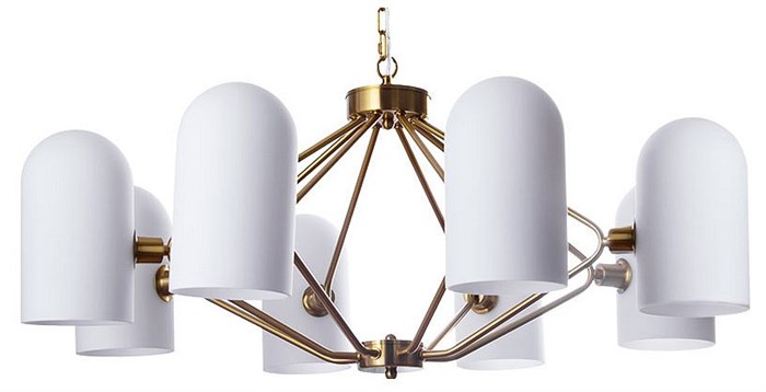 Подвесная люстра Arte Lamp Cassel A5454LM-8PB - фото 4873938