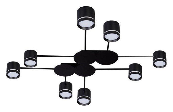 Потолочная люстра Arte Lamp Legacy A8024PL-8BK - фото 4874021