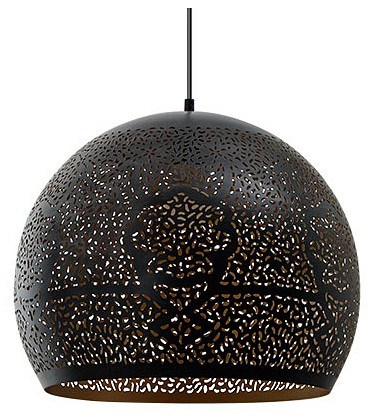 Подвесной светильник Arte Lamp Celesta A7057SP-1BK - фото 4874079