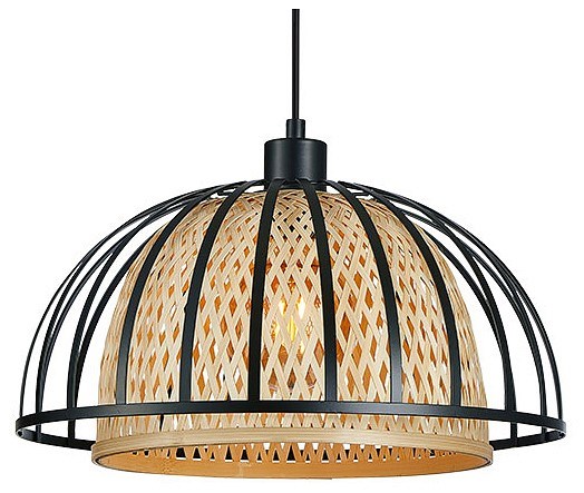 Подвесной светильник Arte Lamp Woodstock A7071SP-1BK - фото 4874111