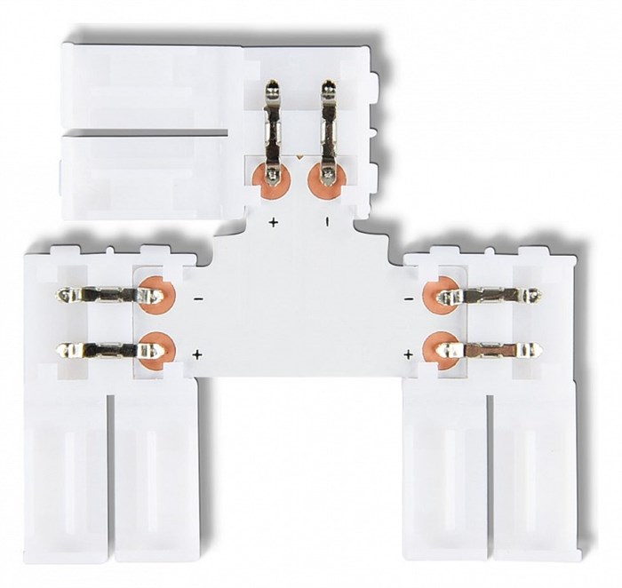 Набор соединителей лент T-образные жесткие Ambrella Light GS GS6951 - фото 4899136