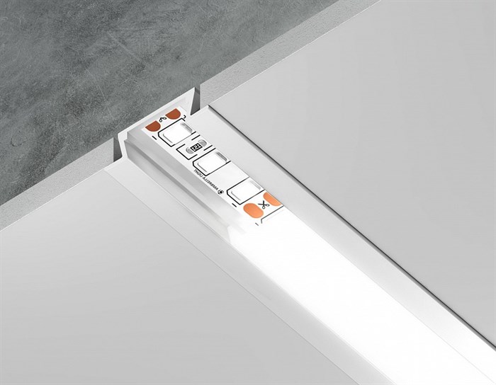 Профиль встраиваемый Ambrella Light GP GP1001WH - фото 4899843