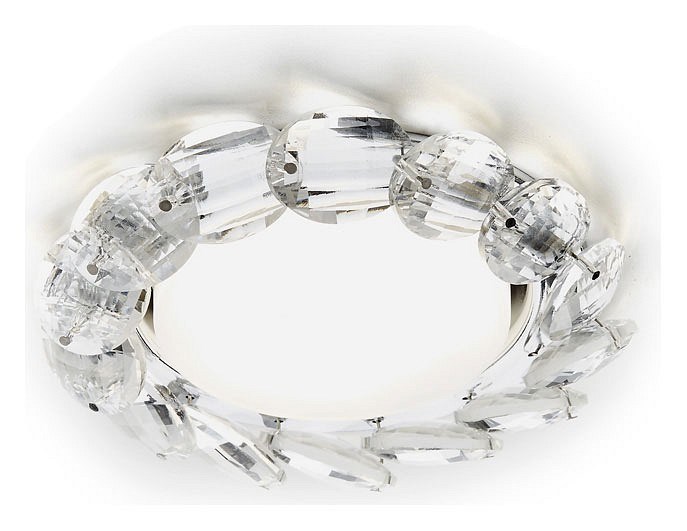 Встраиваемый светильник Ambrella Light GX53 G201 G201 CL/CH - фото 4905815