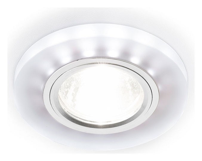 Встраиваемый светильник Ambrella Light S S214 WH/CH/WH - фото 4905858