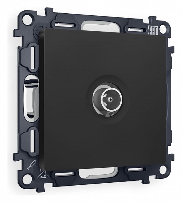 ТВ-розетка оконечная без рамки Ambrella Volt Quant MA813010 - фото 4909325