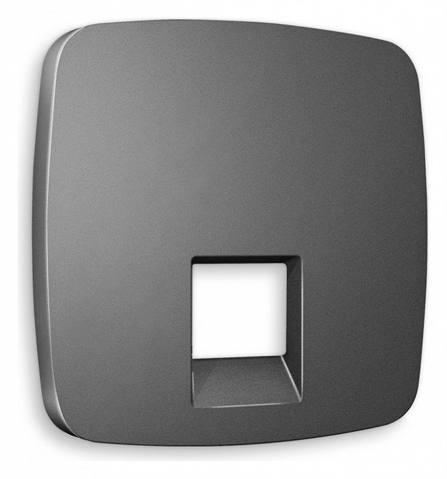 Накладка для розетки RJ-11 или RJ-45 Ambrella Volt Quant OP6620 - фото 4910702