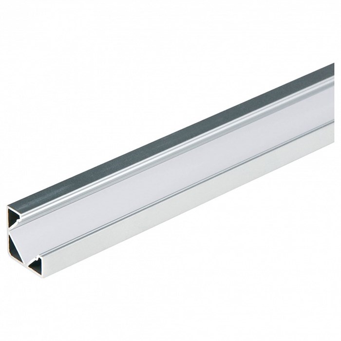 Профиль накладной угловой внутренний Uniel UFE-A03 SILVER 200 POLYBAG UL-00000597 - фото 4911181