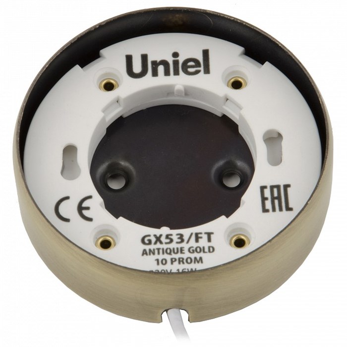 Накладной светильник Uniel GX53/FT UL-00003738 - фото 4911227