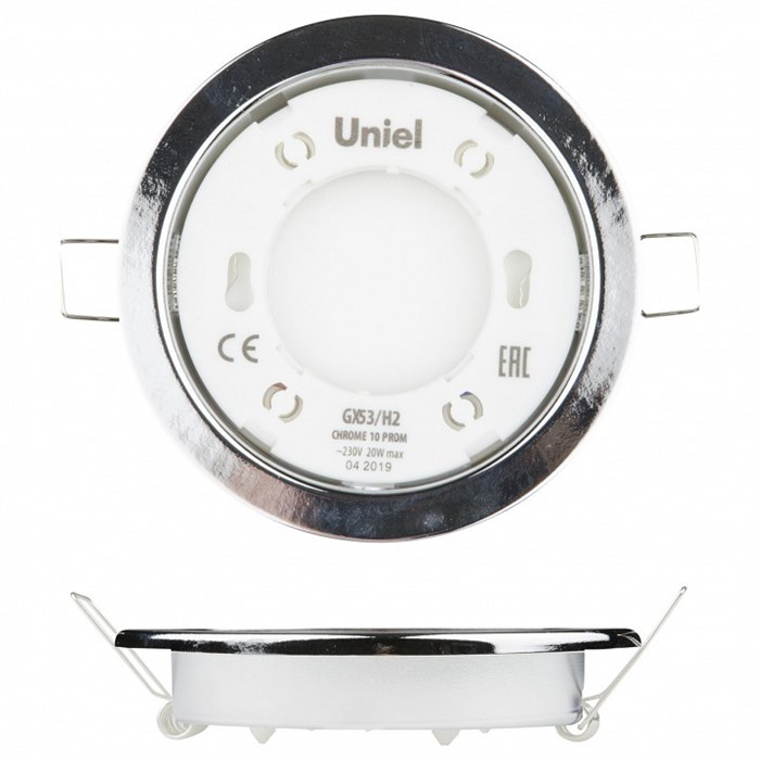 Встраиваемый светильник Uniel GX53-H2 UL-00005052 - фото 4911503