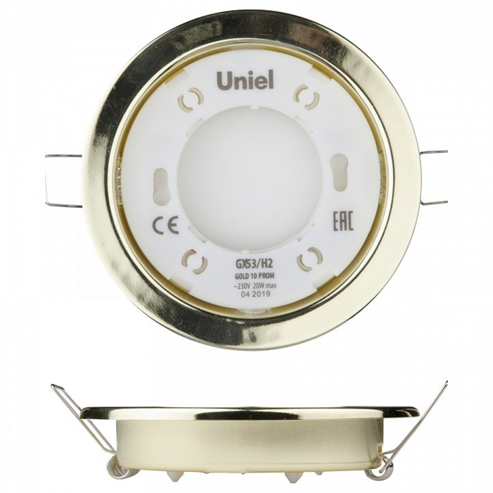 Встраиваемый светильник Uniel GX53-H2 UL-00005053 - фото 4911504