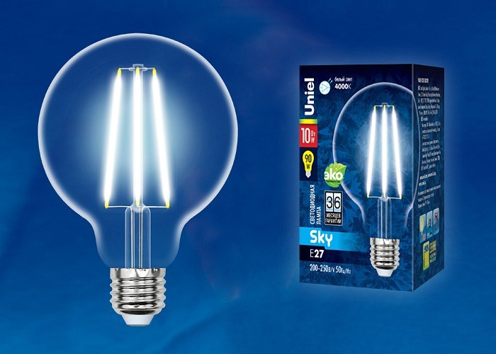 Лампа светодиодная Uniel  E27 10Вт 4000K UL-00004863 - фото 4911858