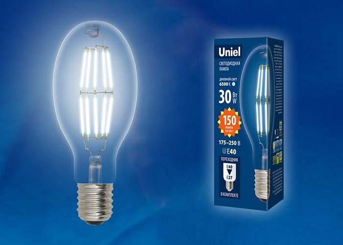Лампа светодиодная Uniel  E40 30Вт 4000K UL-00003760 - фото 4912103