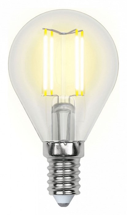 Лампа светодиодная Uniel CL PLS02WH E14 6Вт 3000K UL-00000197 - фото 4912909