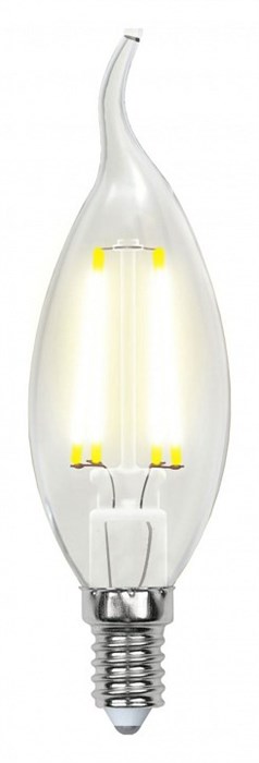 Лампа светодиодная Uniel CL PLS02WH E14 6Вт 3000K UL-00000200 - фото 4912912