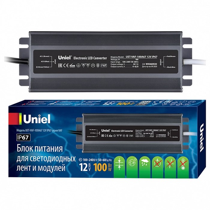Блок питания Uniel Uet UL-00007576 - фото 4913343