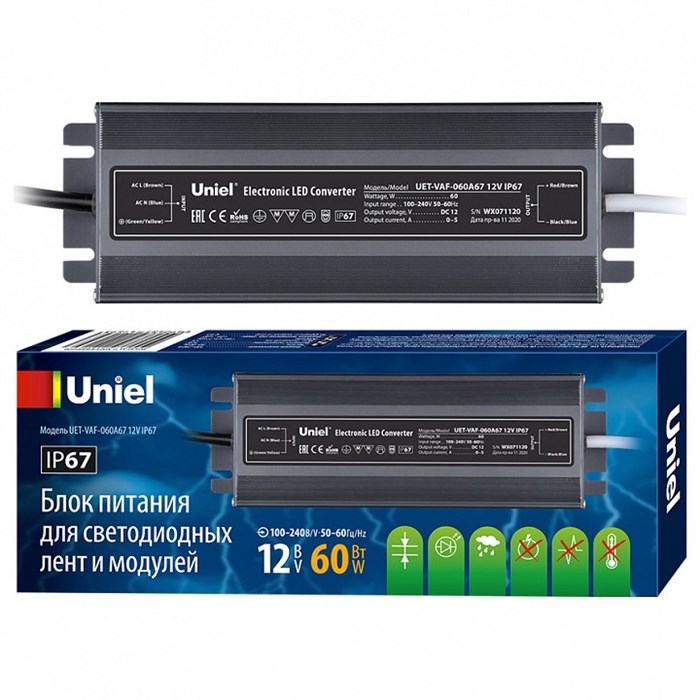 Блок питания Uniel Uet UL-00007575 - фото 4913346