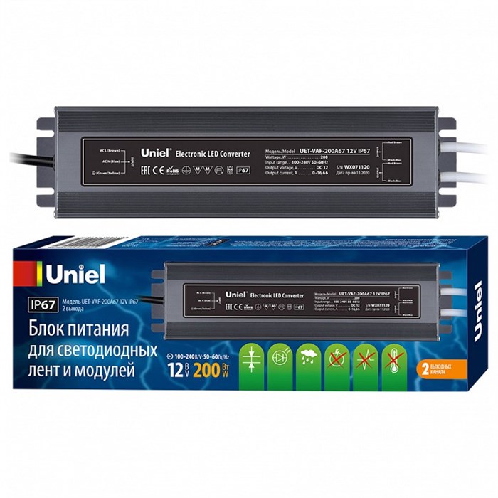 Блок питания Uniel Uet UL-00007579 - фото 4913349