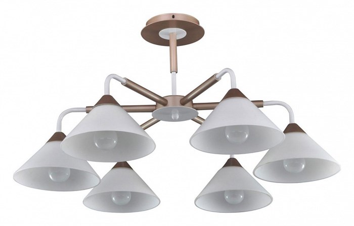 Люстра на штанге Arti Lampadari Ribera Ribera E 1.1.6 CW - фото 4930210