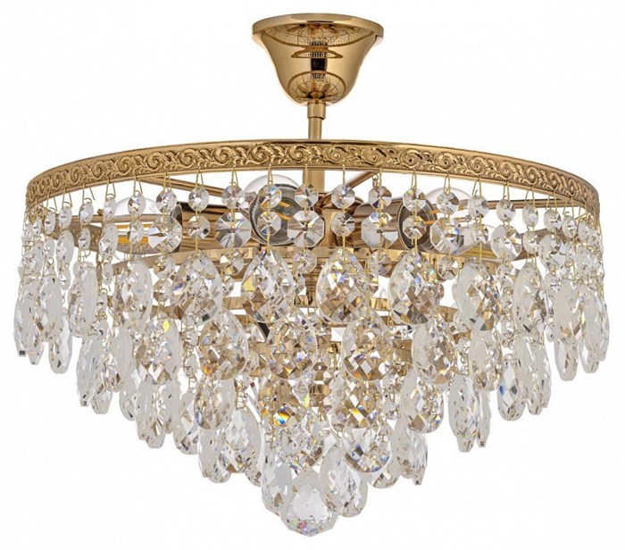 Люстра на штанге Arti Lampadari Castellana Gold Castellana E 1.3.38.608 G - фото 4930941