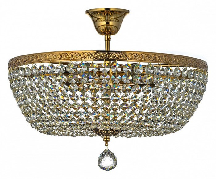 Люстра на штанге Arti Lampadari Castellana Gold Castellana E 1.3.40.501 G - фото 4930949