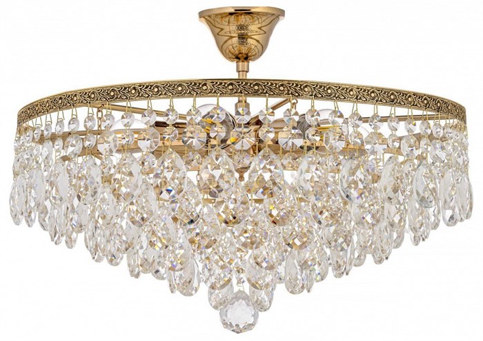 Люстра на штанге Arti Lampadari Castellana Gold Castellana E 1.3.46.608 G - фото 4930955