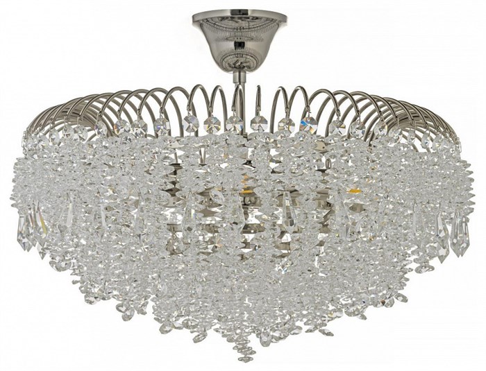 Люстра на штанге Arti Lampadari Delia Nickel Delia E 1.3.40.105 N - фото 4930964