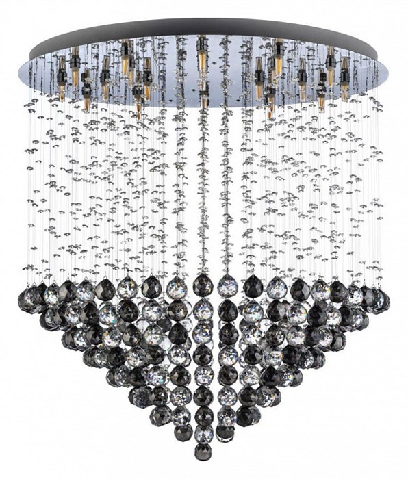 Люстра на штанге Arti Lampadari Flusso Nickel Flusso H 1.4.80.517 N - фото 4931098