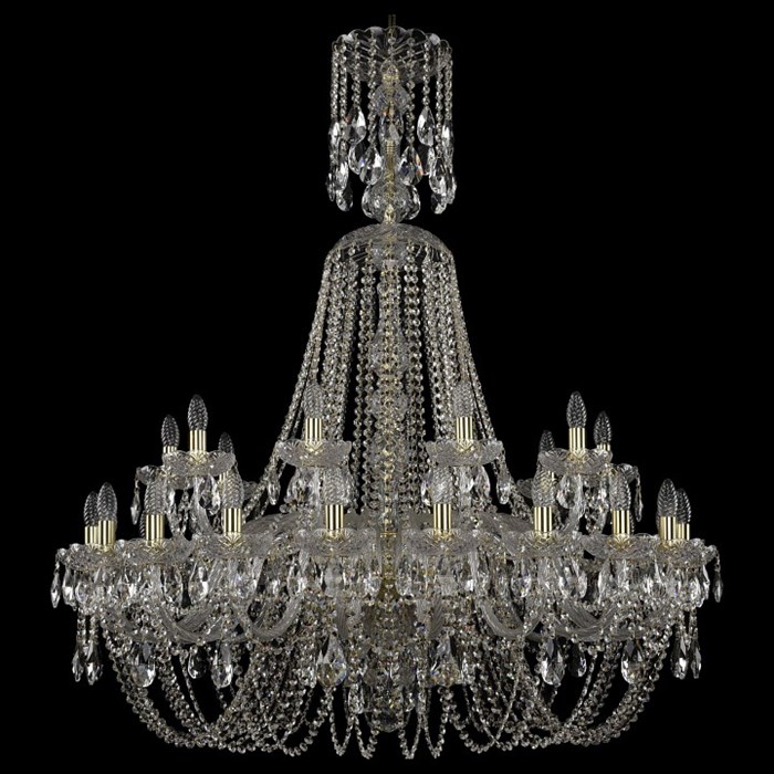 Подвесная люстра Bohemia Art Classic 11.11 11.11.20+10.400.XL-128.Gd.Sp - фото 4932344