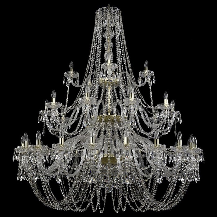 Подвесная люстра Bohemia Art Classic 11.11 11.11.20+10+5.530.3d.Gd.Sp - фото 4932360