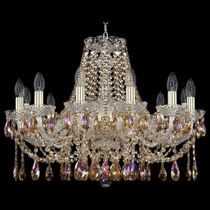 Подвесная люстра Bohemia Art Classic 11.12 11.12.12.240.Gd.Sp.R777 - фото 4932468
