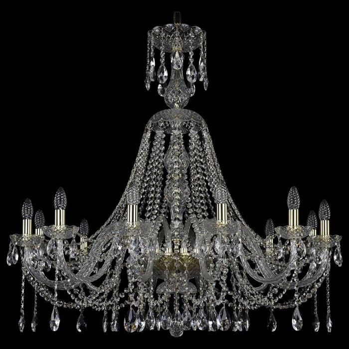 Подвесная люстра Bohemia Art Classic 11.12 11.12.12.360.XL-95.Gd.Sp - фото 4932471