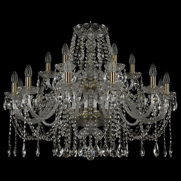 Подвесная люстра Bohemia Art Classic 11.12 11.12.12+6.300.2d.Br.Sp - фото 4932479