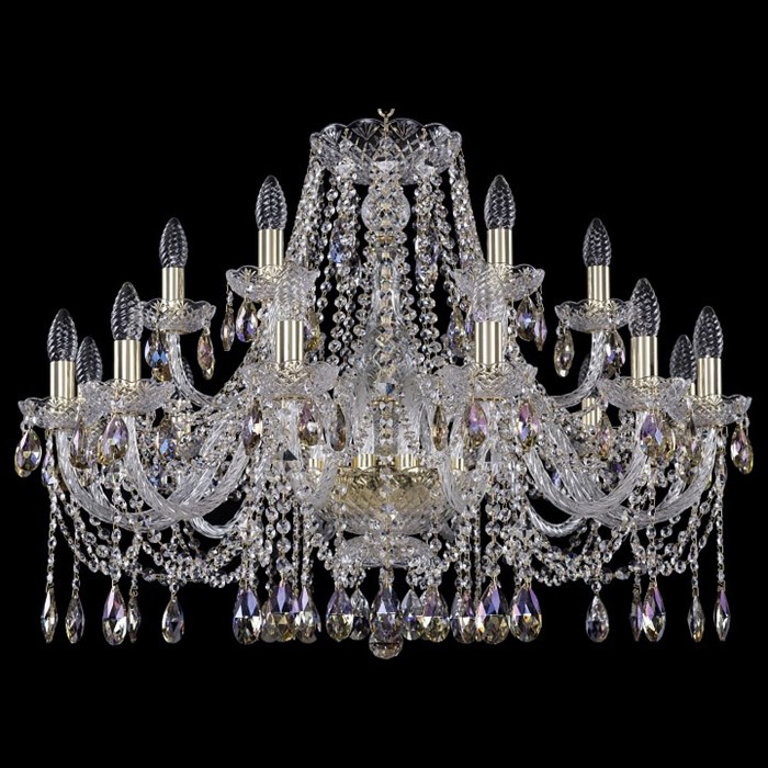 Подвесная люстра Bohemia Art Classic 11.12 11.12.12+6.300.Gd.Sp.K801 - фото 4932483