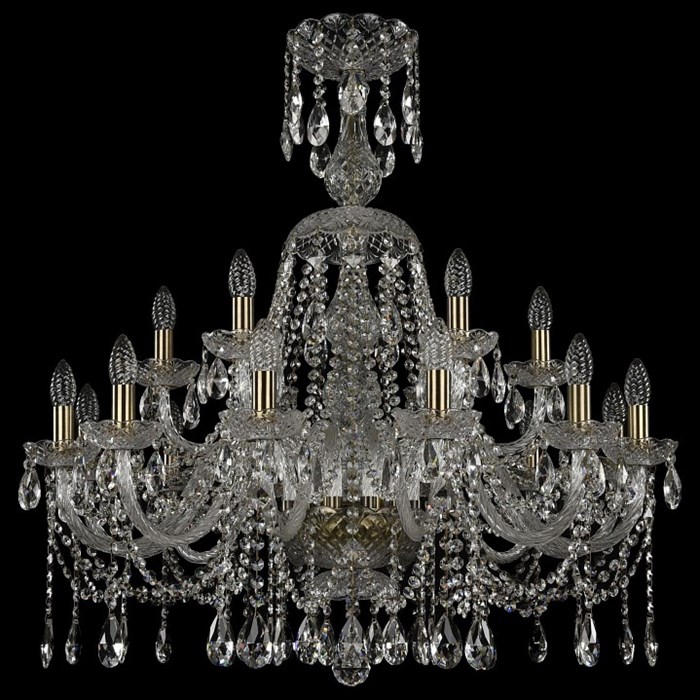 Подвесная люстра Bohemia Art Classic 11.12 11.12.12+6.300.XL-90.Br.Sp - фото 4932489
