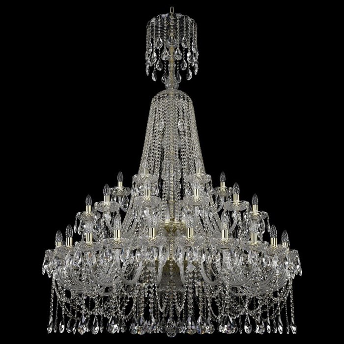 Подвесная люстра Bohemia Art Classic 11.12 11.12.24+12+6.460.2d.XL-180.Gd.Sp - фото 4932545