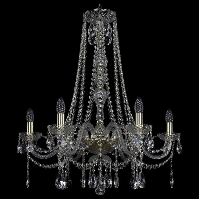 Подвесная люстра Bohemia Art Classic 11.12 11.12.6.240.h-78.Gd.Sp - фото 4932571