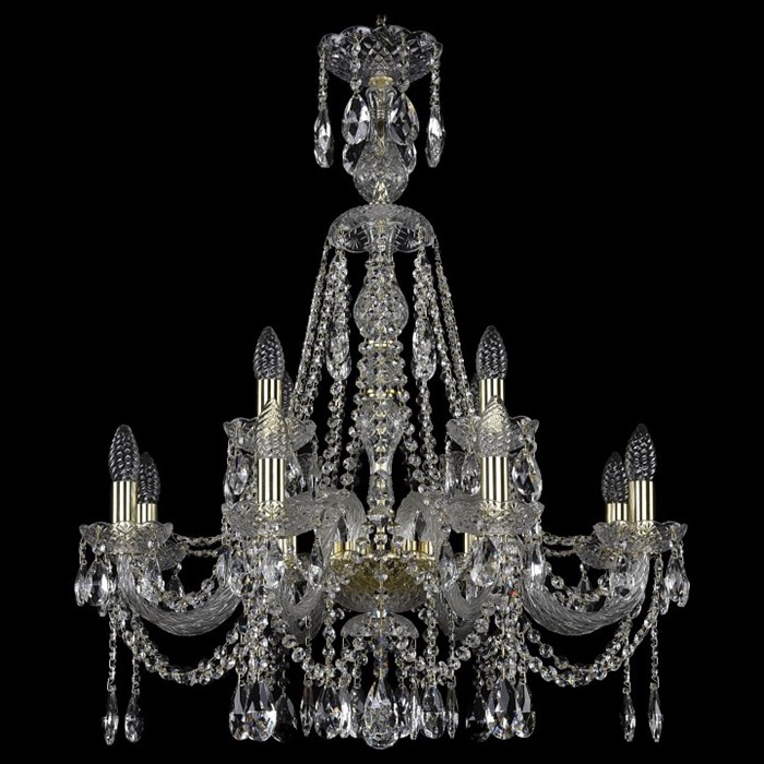 Подвесная люстра Bohemia Art Classic 11.12 11.12.8+4.240.XL-82.Gd.Sp - фото 4932611