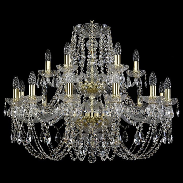 Подвесная люстра Bohemia Art Classic 11.21 11.21.12+6.300.2d.Gd.Sp - фото 4932644