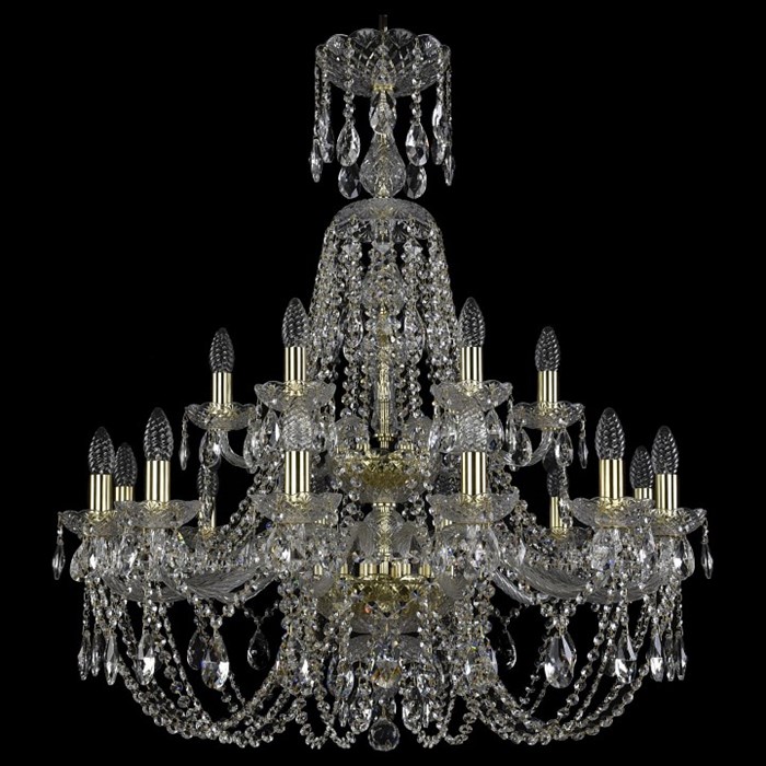 Подвесная люстра Bohemia Art Classic 11.21 11.21.12+6.300.2d.XL-95.Gd.Sp - фото 4932649
