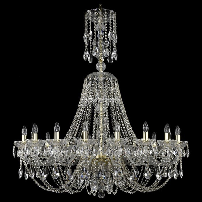 Подвесная люстра Bohemia Art Classic 11.21 11.21.18.400.XL-128.Gd.Sp - фото 4932689