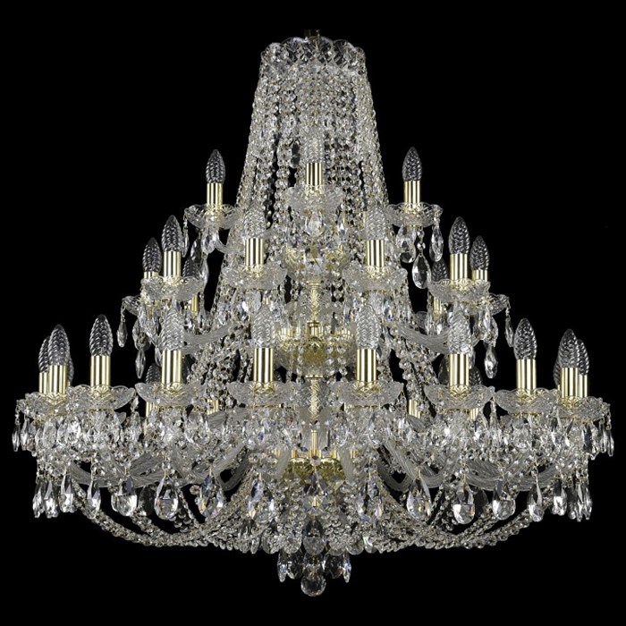 Подвесная люстра Bohemia Art Classic 11.21 11.21.20+10+5.360.3d.Gd.Sp - фото 4932702