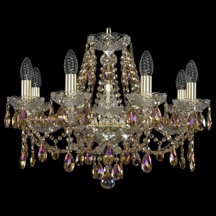 Подвесная люстра Bohemia Art Classic 11.21 11.21.8.200.Gd.Sp.R777 - фото 4932727