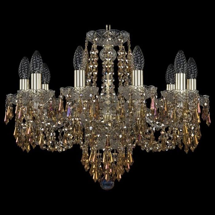 Подвесная люстра Bohemia Art Classic 11.23 11.23.10.200.Gd.Dr.R777 - фото 4932737