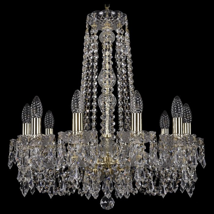 Подвесная люстра Bohemia Art Classic 11.23 11.23.10.200.h-59.Gd.Dr - фото 4932738