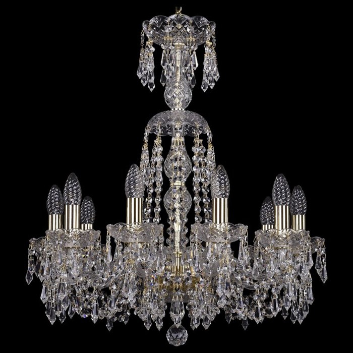 Подвесная люстра Bohemia Art Classic 11.23 11.23.10.200.XL-64.Gd.Dr - фото 4932739